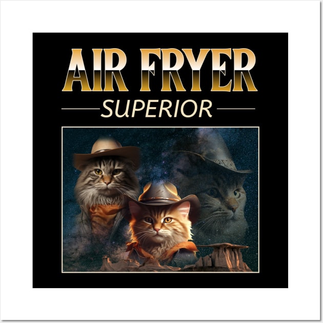 Air Fryer Superior Wall Art by TV Dinners